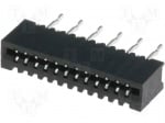 Конектор за лентов кабел DS1020-04-12BVT1 Конектор: FFC / FPC; NON-ZIF; PIN:12; калайдисан; THT; 1mm; 500V